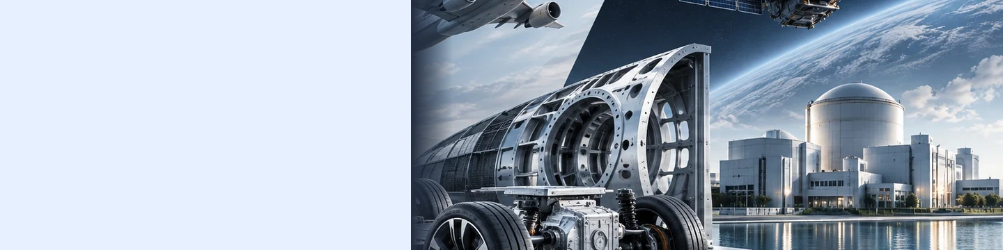 Automotive, aerospace, defense and nuclear industrial applications