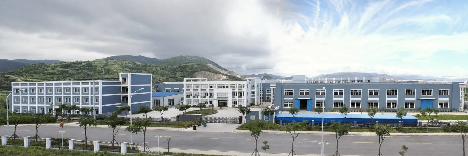 Panoramic exterior of a strategic die-casting manufacturing base