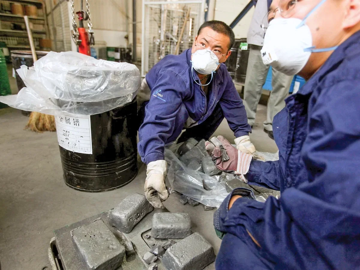 Rare-Earth Metal Handling