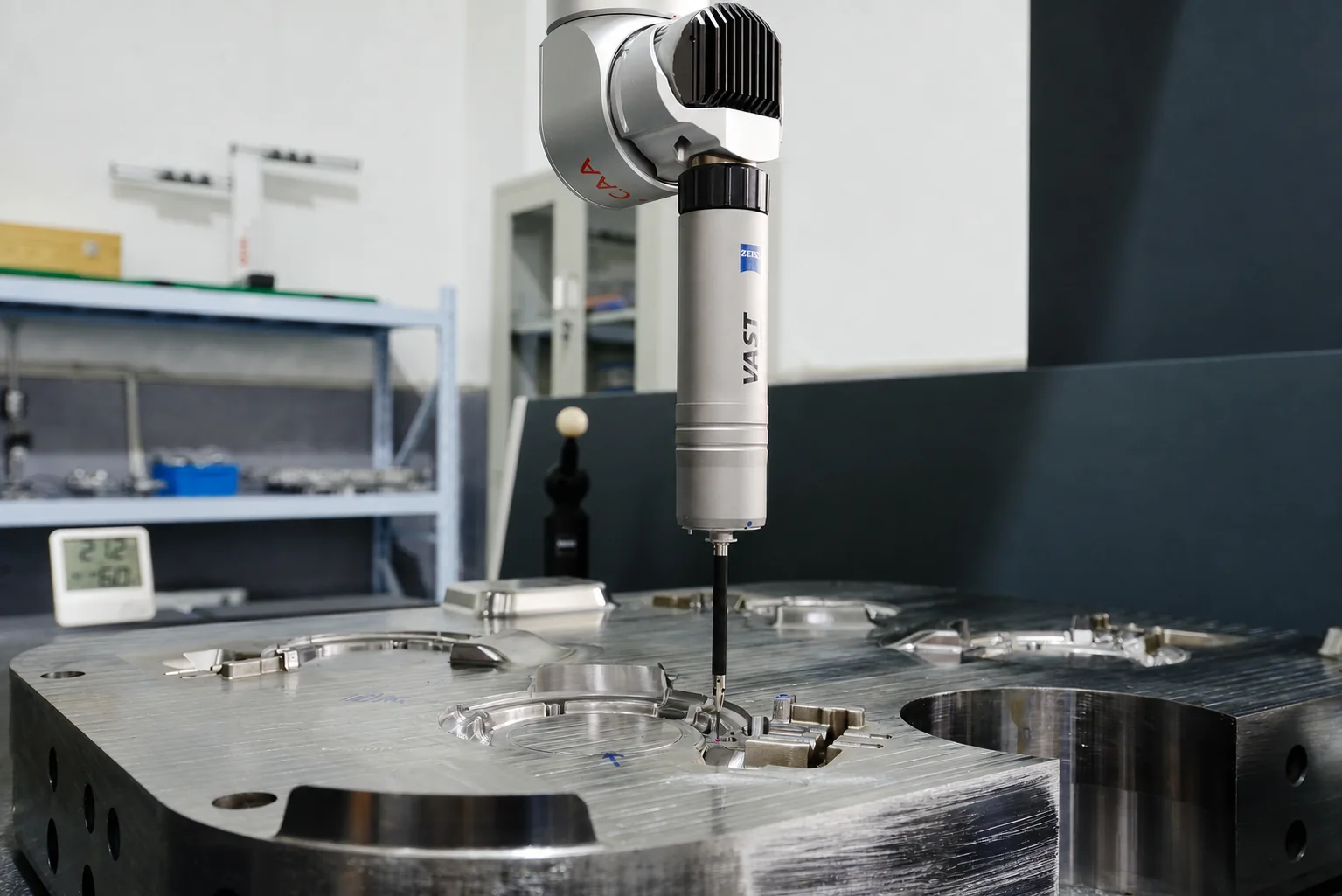Coordinate measuring equipment at a strategic manufacturing base