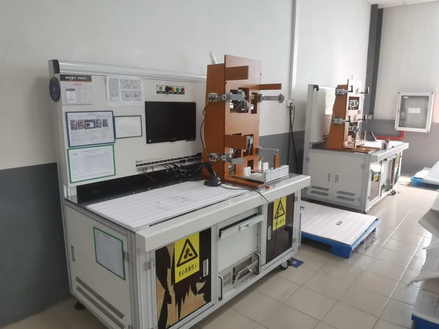 Assembly and test workstations at a long-term strategic manufacturing base