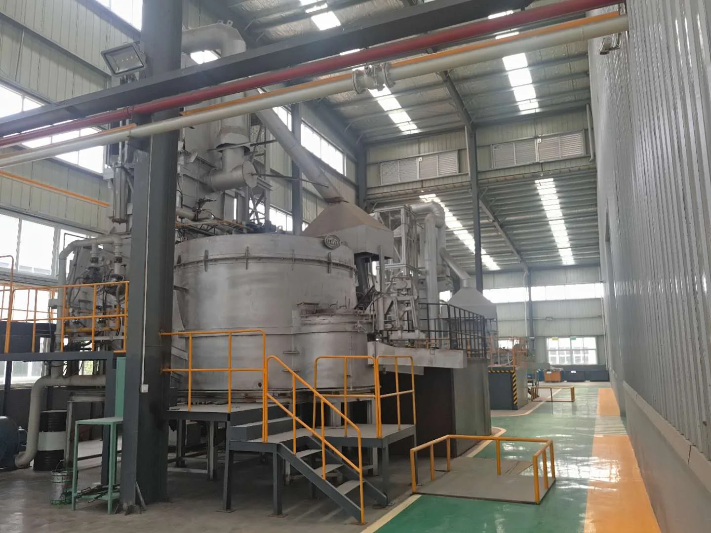 Melting equipment in a strategic manufacturing-base workshop