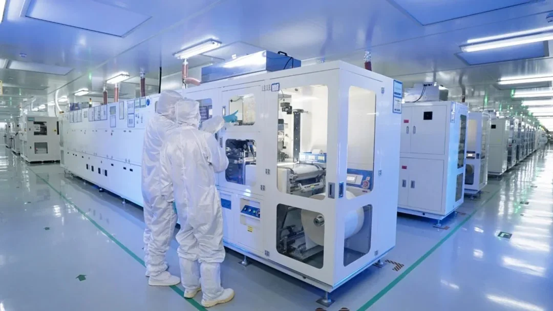 Enclosed automated assembly production line