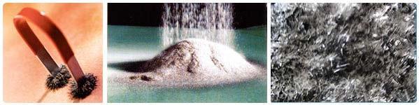 Original material reference showing NdFeB magnetic powder