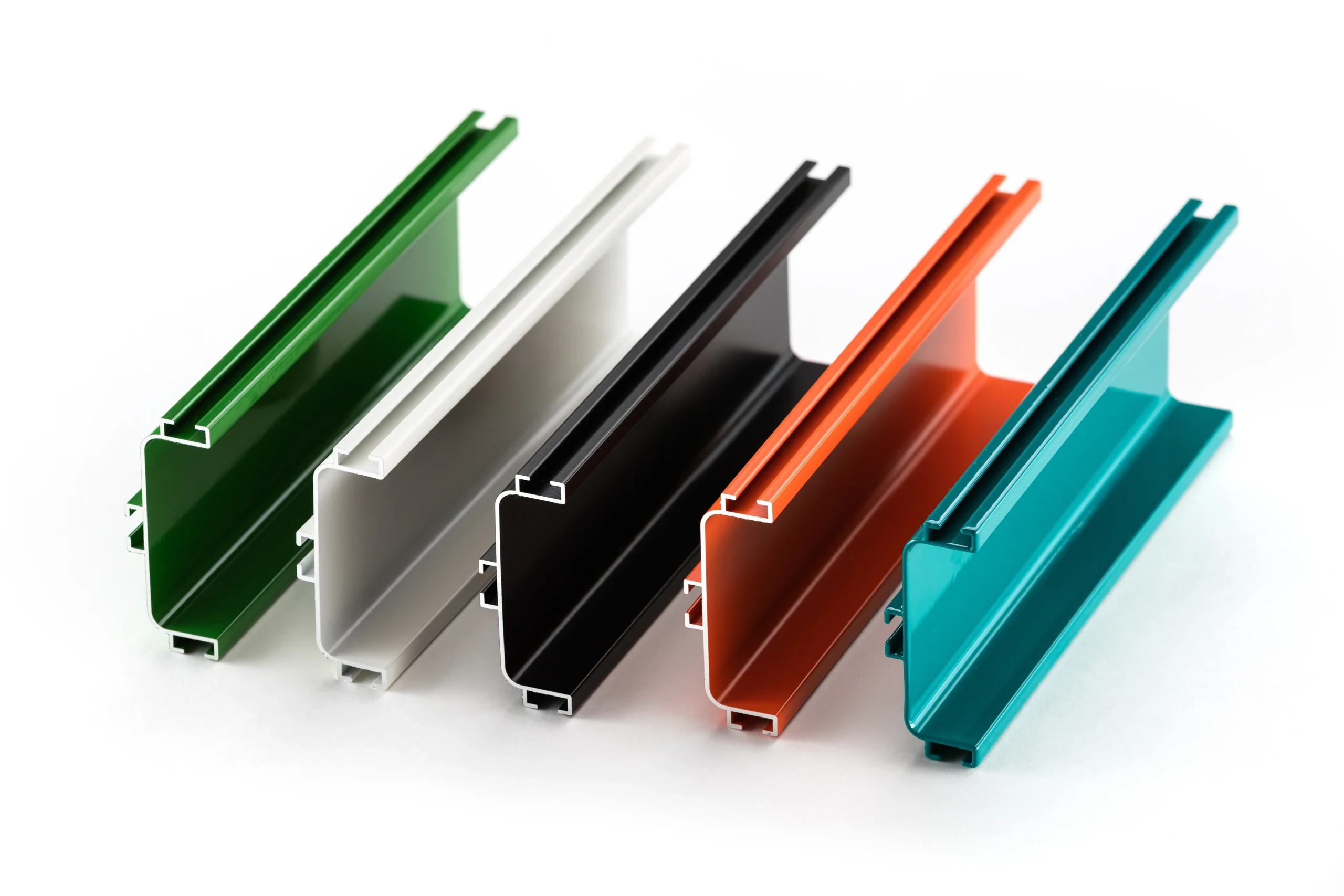 Aluminum profile cross-sections
