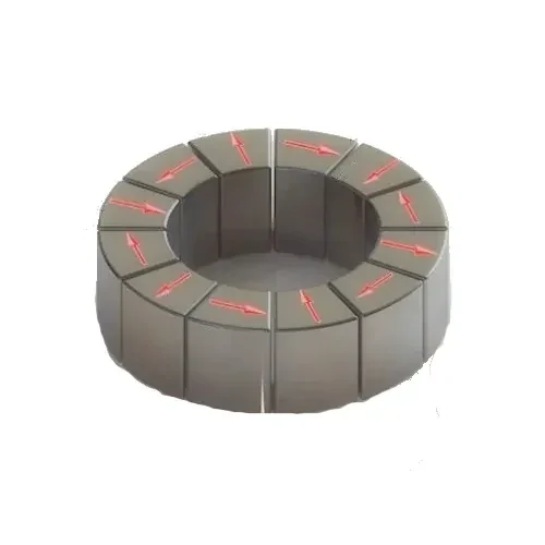 Cylindrical Halbach array segments