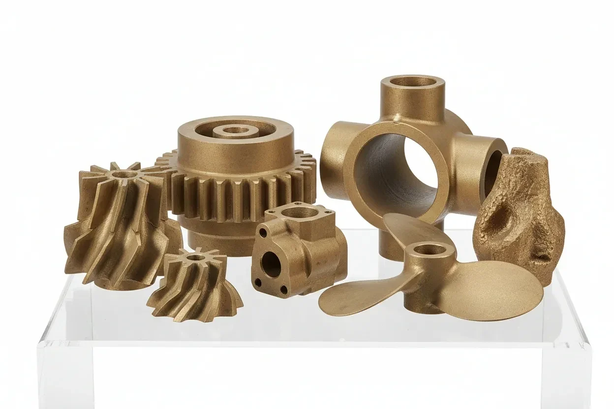 Representative family of precision investment castings
