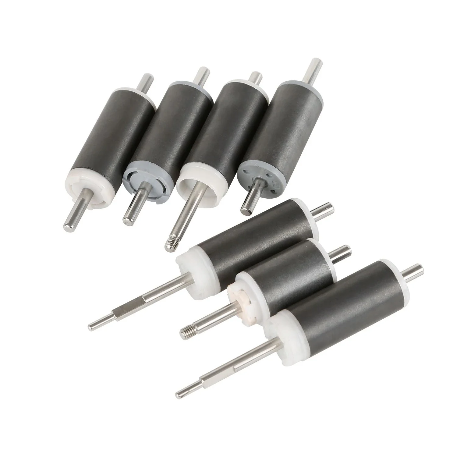Plastic overmoulded ferrite pump rotor