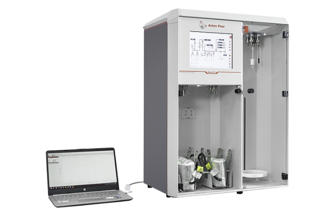 Specific surface area analyzer for ceramic powder