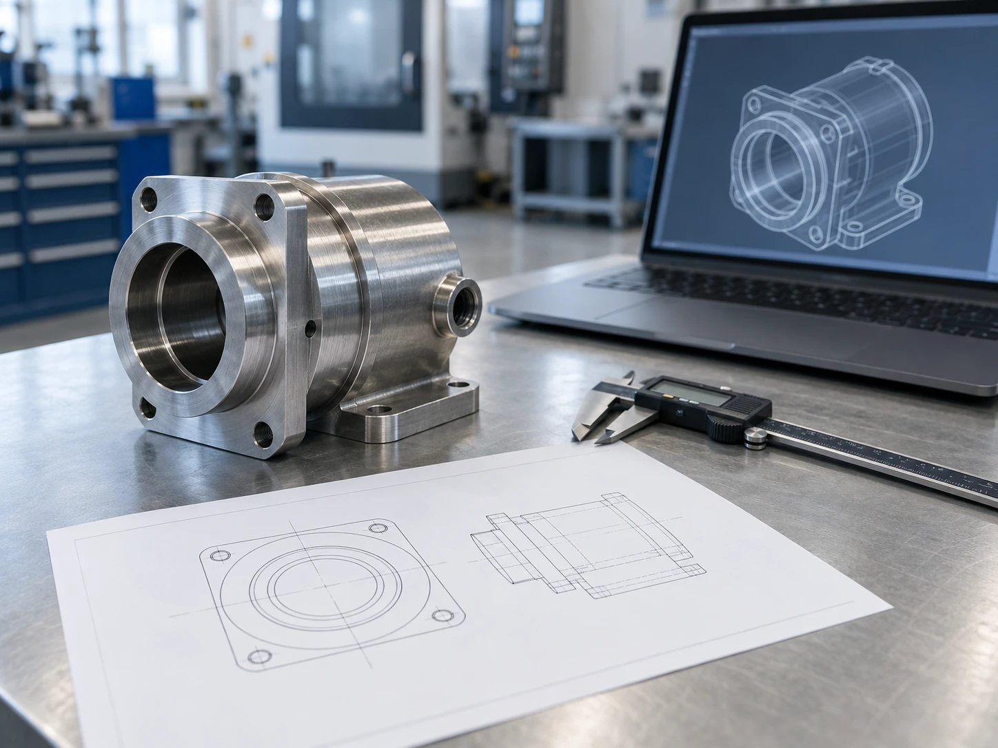 Component drawing review and engineering communication