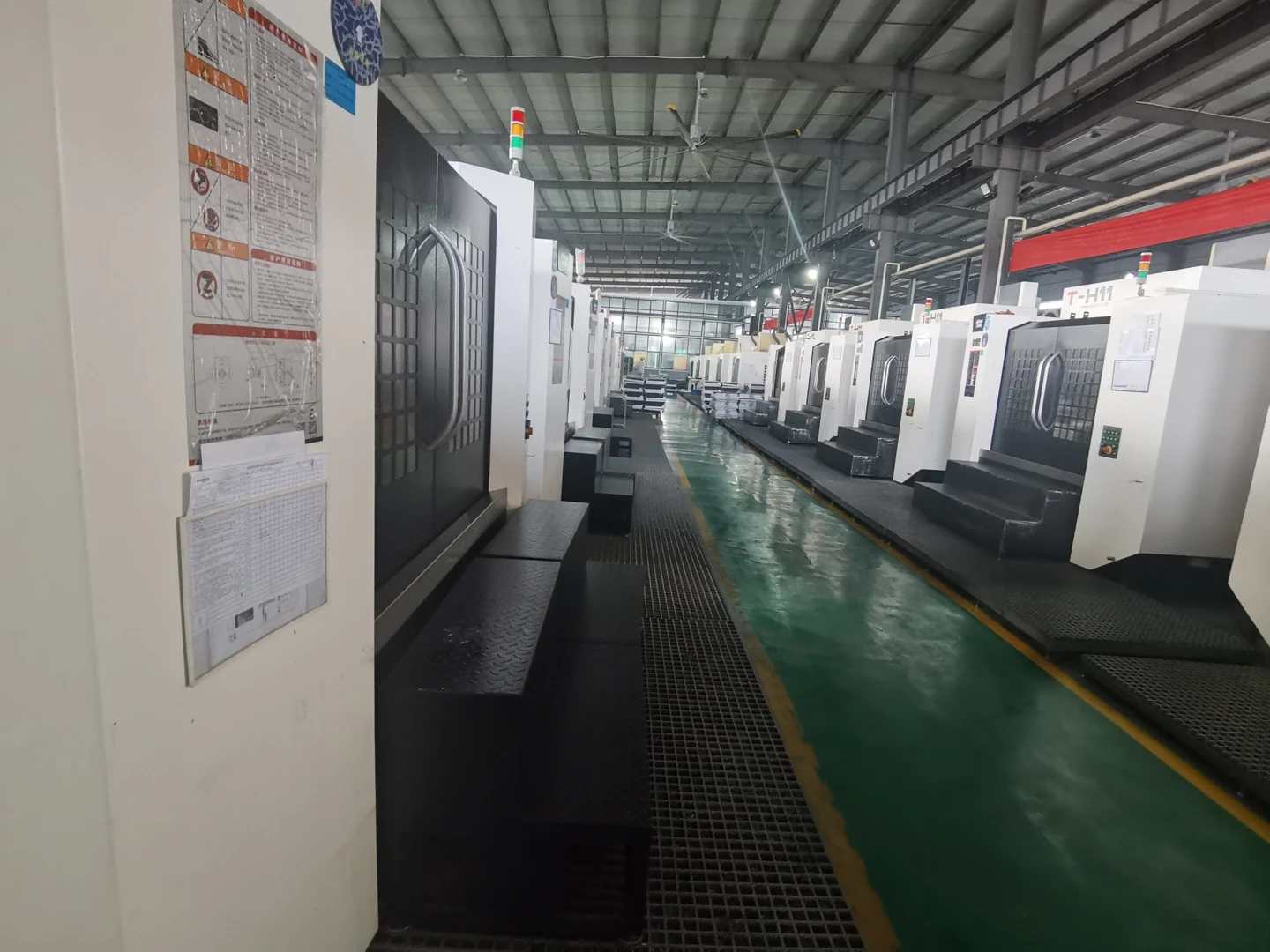 Strategic manufacturing base: CNC workshop