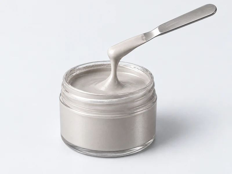 Matching silver electrode paste in a sample container