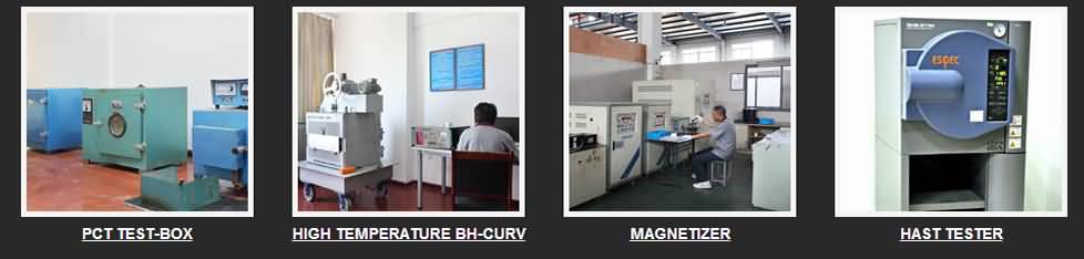 QC testing equipment at Ningbo Empire