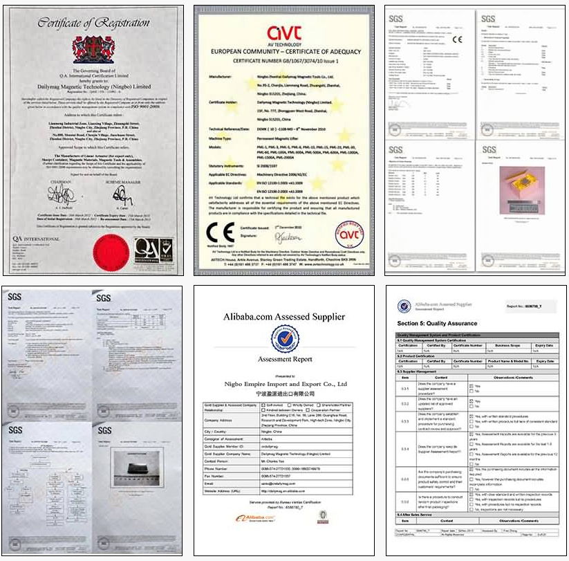 Ningbo Empire ISO 9001:2015 certificate