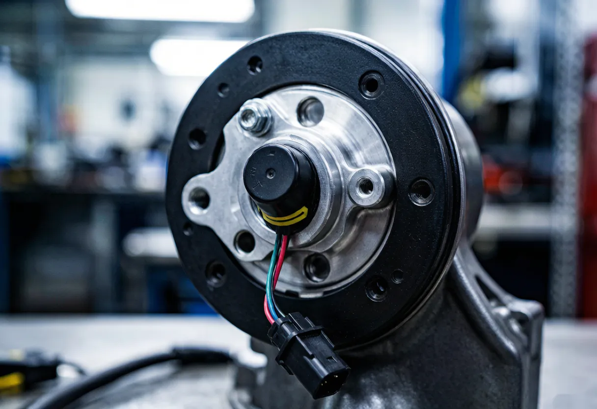 Compact magnetic sensor assembly