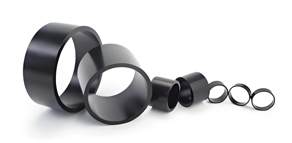 Bonded NdFeB magnetic rings for wheel assemblies