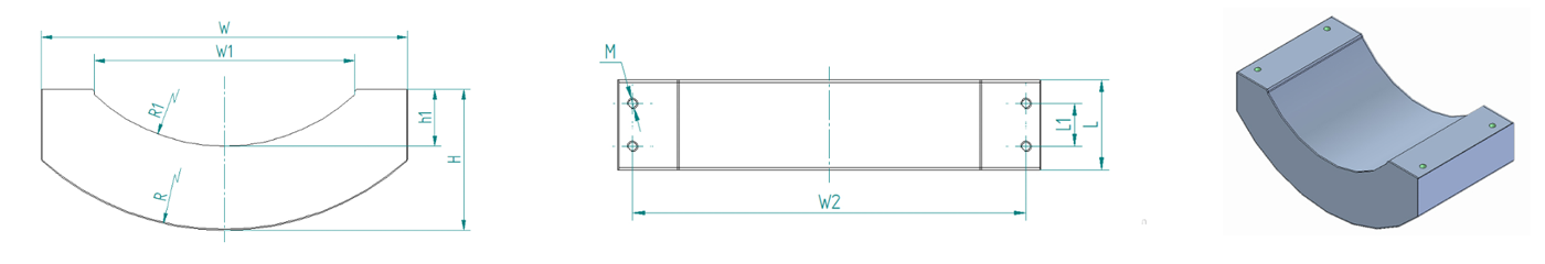 Round magnetic wheel dimensions