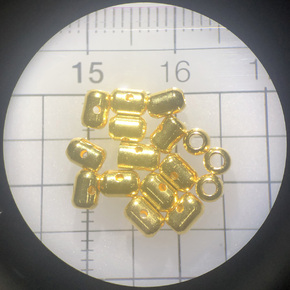 Gold plated micro magnets