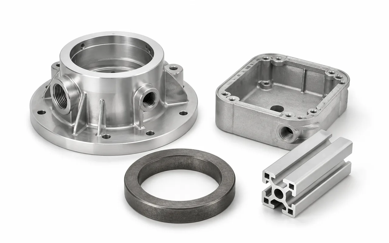Precision Metal Components industrial product range