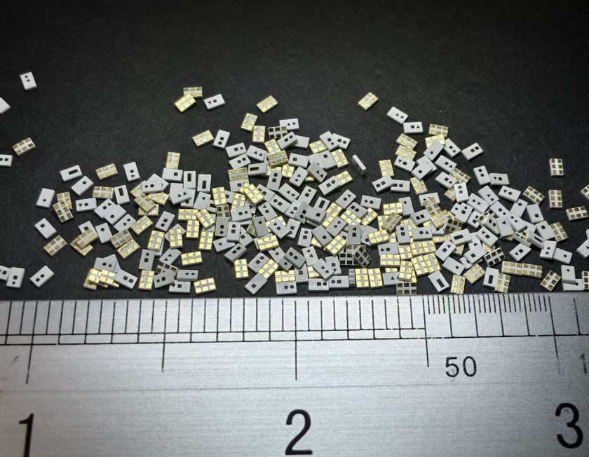 Miniature LTCC RF components on production scale