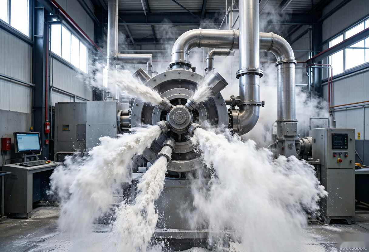 Sintering process for ferrite powder products