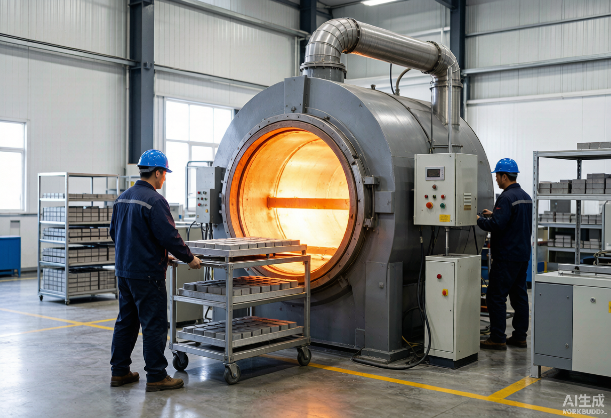 Vacuum sintering furnaces for NdFeB and SmCo magnets