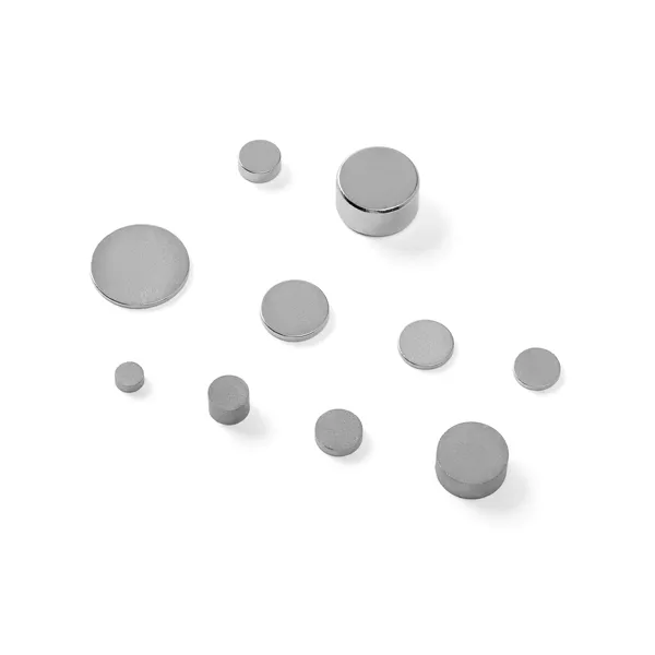 Small samarium-cobalt disc magnets