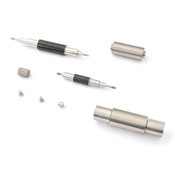 Encapsulated magnetic assembly components