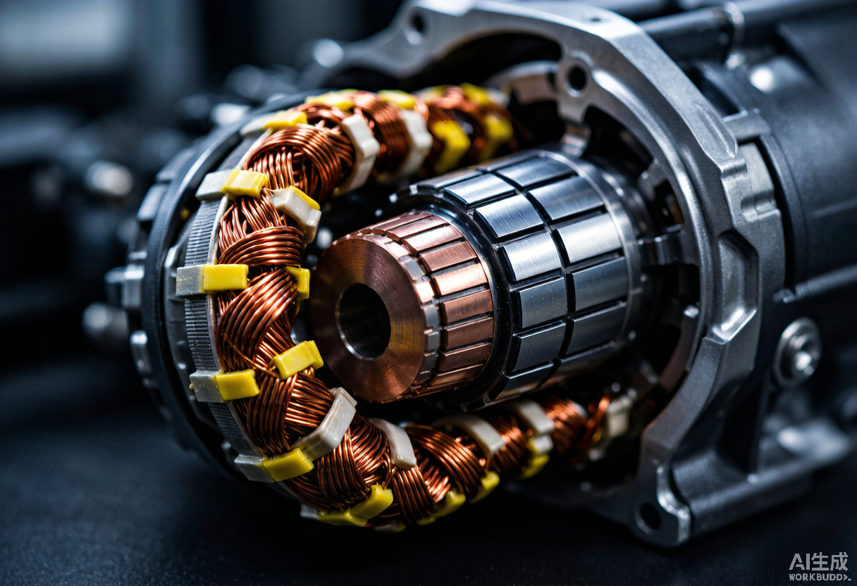 NdFeB magnets used in EV traction motor applications