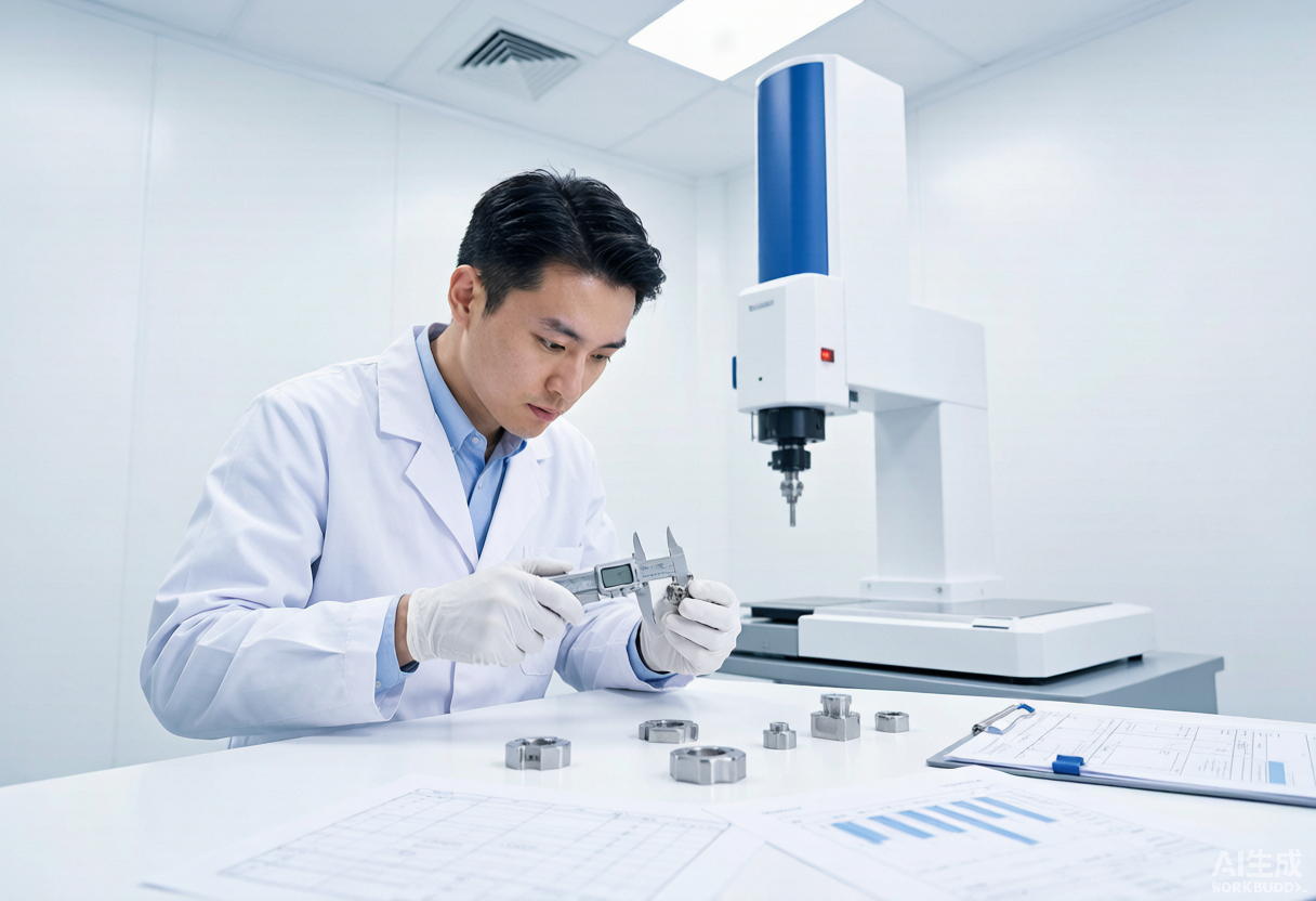 Dimensional and magnetic inspection of ferrite magnets