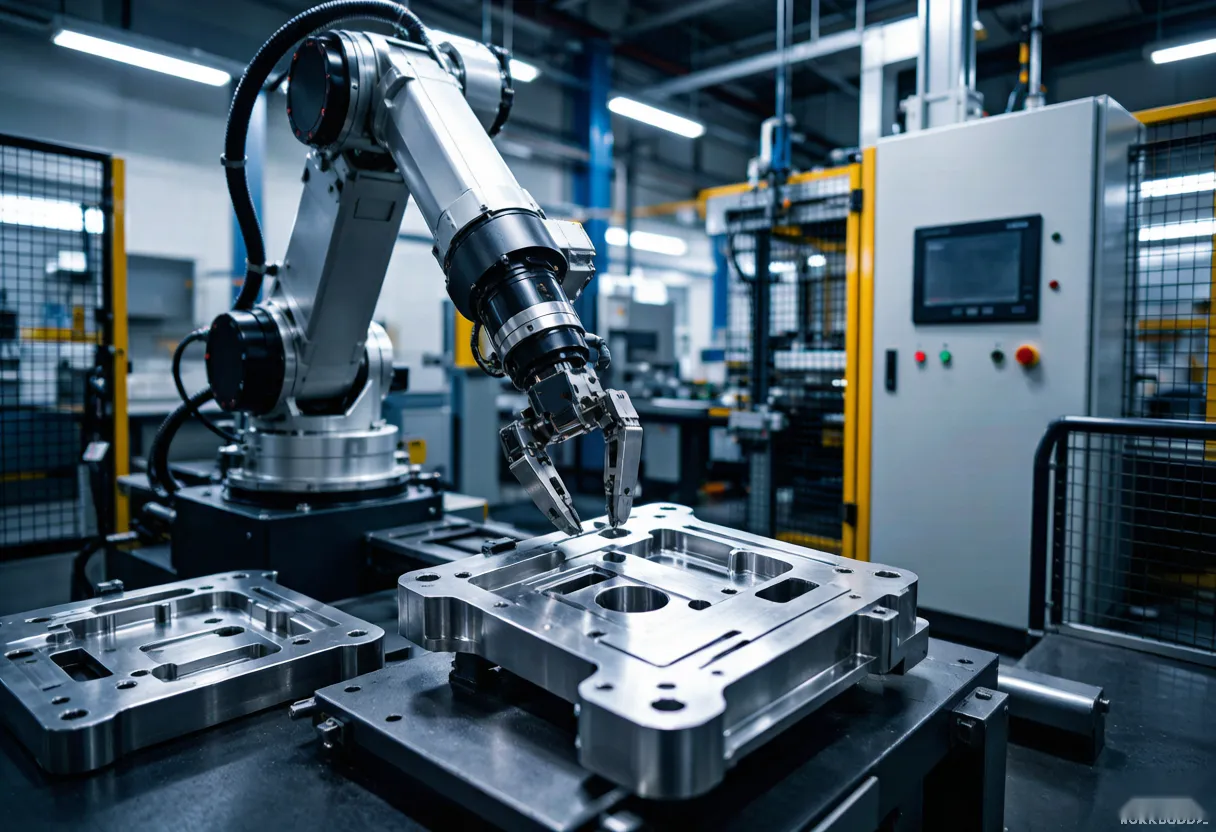Robotic manufacturing equipment