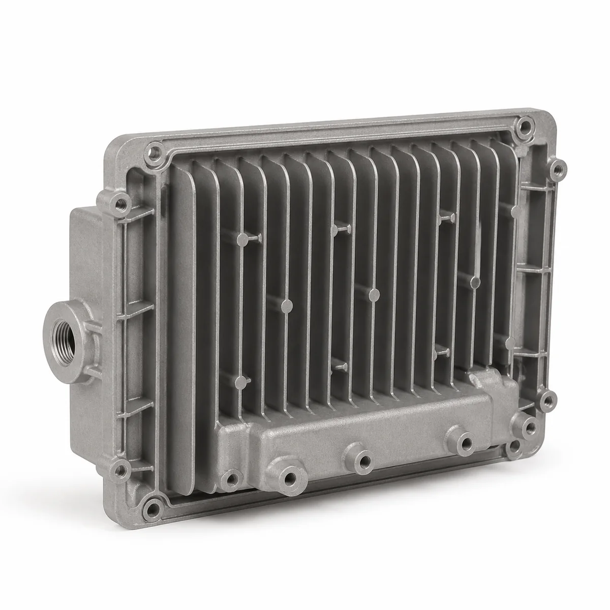 Representative die-cast aluminum LED floodlight housing