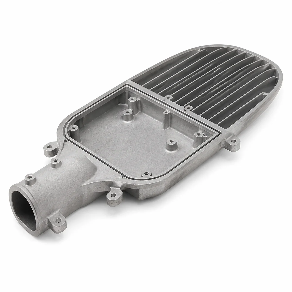 Representative die-cast aluminum LED street-light housing